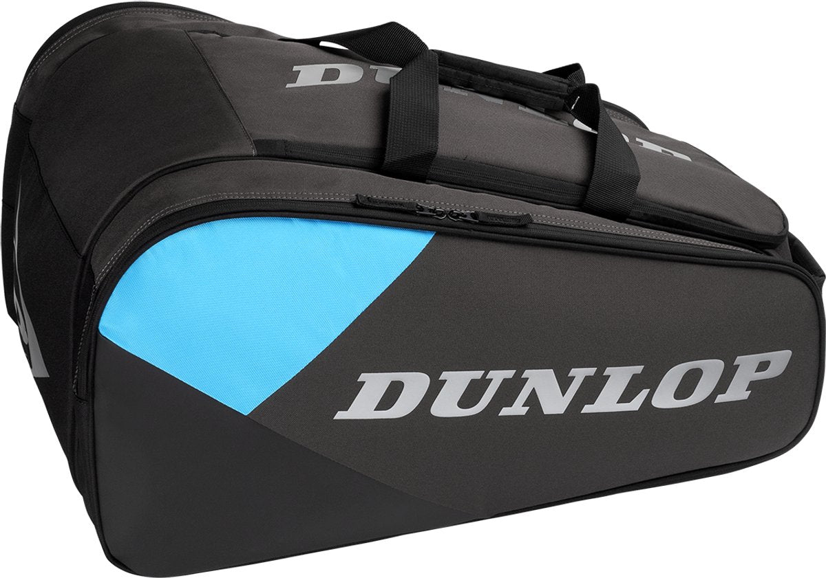 Dunlop – Padel-Tasche – FX-Team-Schlägertasche – Cyan Gun Metal