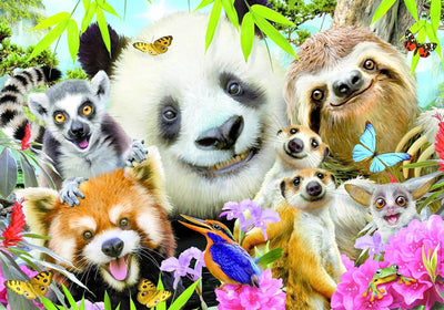 Educa Puzzle Black Eyed Friends Selfie 300 Teile Tiere.