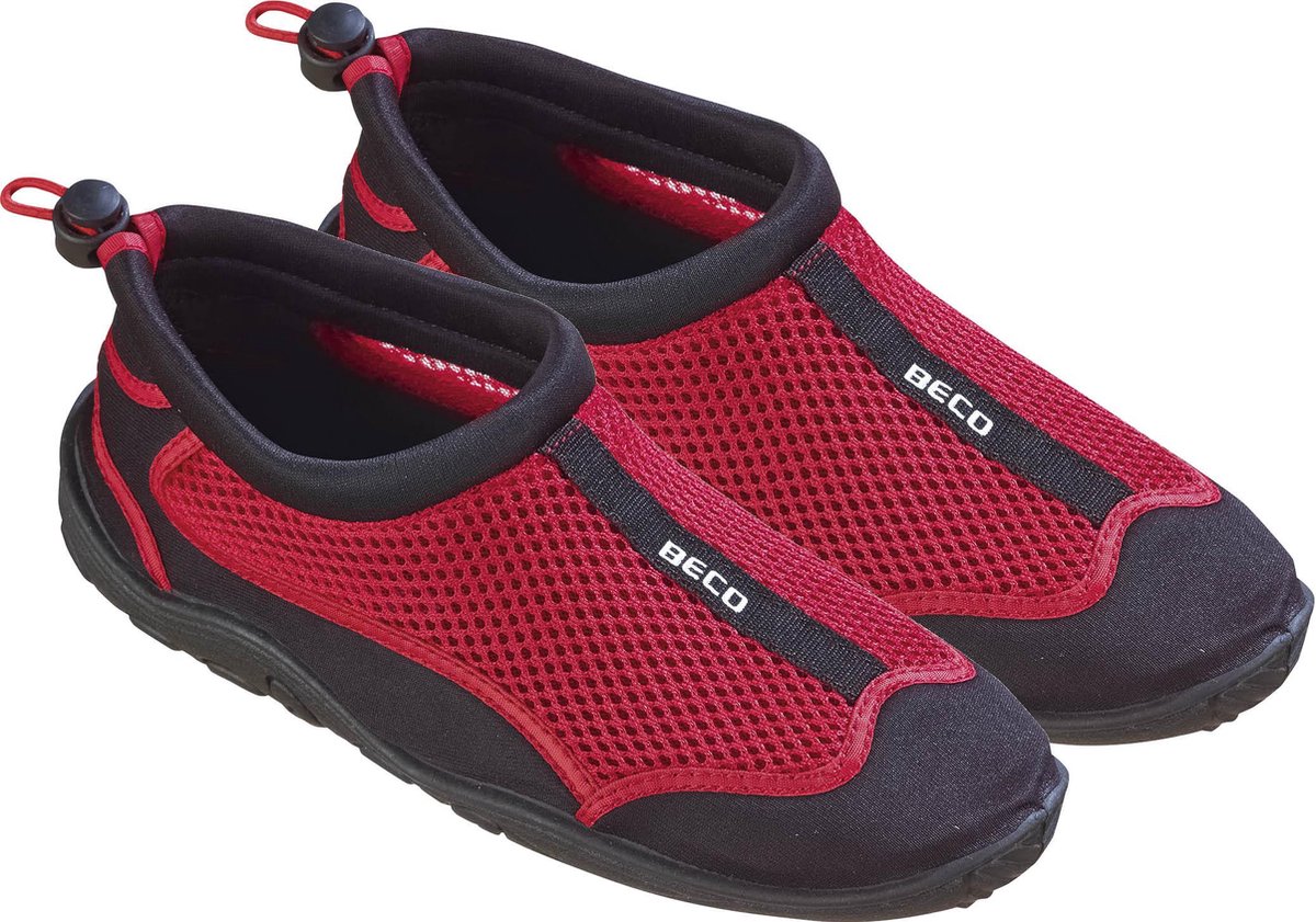 Beco Wasserschuh - Rot - Neopren - Mesh - Anti-Rutsch - Herren - Größe 41