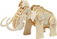 Creativ Company 3D-Puzzle, Mammut, Maße 19x8,5x11 cm, 1 Stück