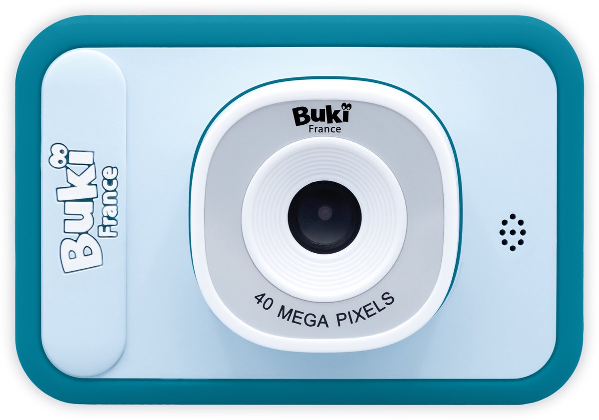 Buki France Buki – Kamera – Kamera – benutzerfreundliche Kamera, speziell für kleine Kinder entwickelt – Micro-SD-Karte 16 GB – Digitalzoom x8