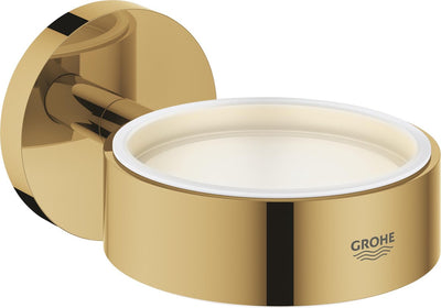 Grohe Essentials-Halter für Seifenspender oder Glas – Wandmontage – cooler Sonnenaufgang (Gold)
