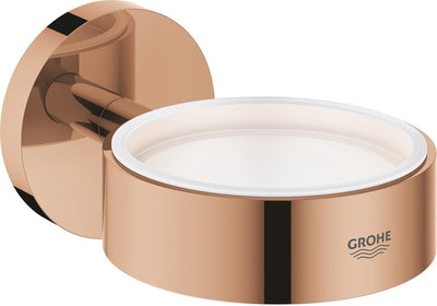 Grohe Essentials-Halter für Seifenspender oder Glas – Wandmontage – warmer Sonnenuntergang (Bronze)