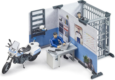 Bruder Bworld Polizeistation mit Polizeistrickern