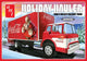 Amt-Modellbausatzauto – 1459 Holiday Hauler Ford C600 City Delivery Truck – amerikanischer LKW-Kunststoff – 1:25 – Modellbausatz
