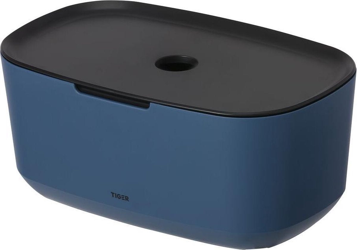 Tiger Tess - Aufbewahrungsbox mit Deckel - Blau Schwarz