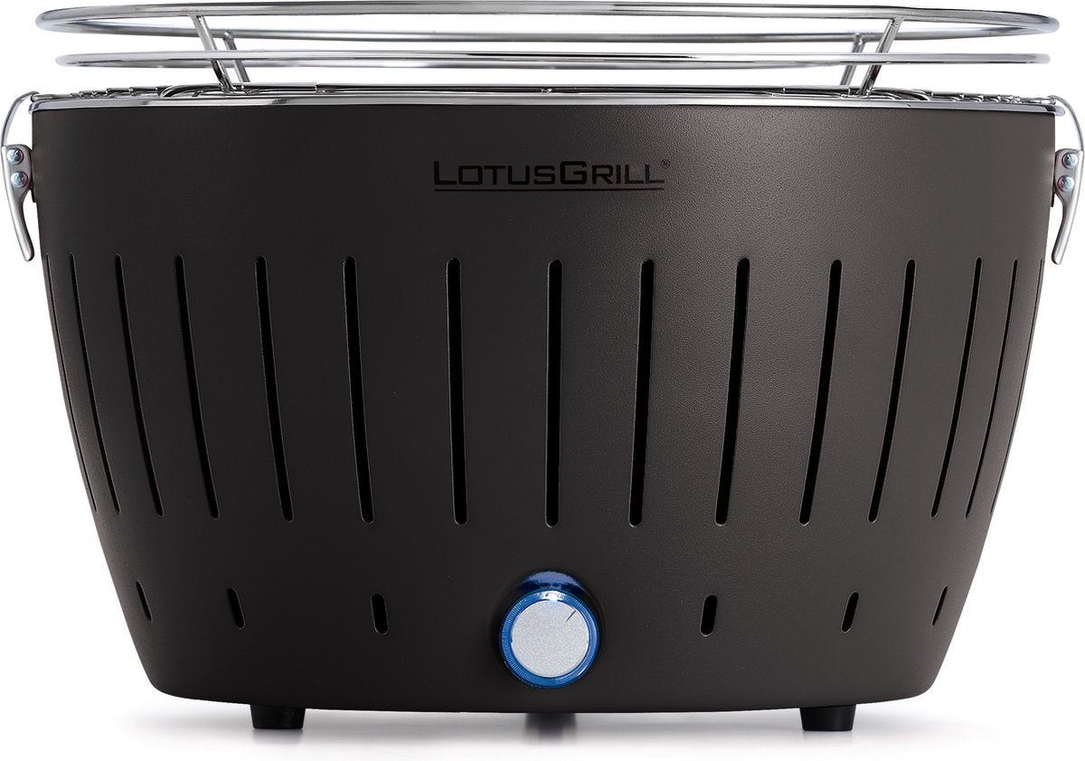 Lotusgrill klassischer Tischgrill – ø350 mm – Anthrazit