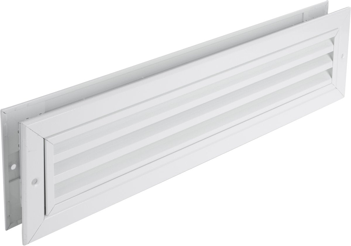 Starx-Türgitter – 470 x 121 mm – Aluminium – Weiß
