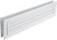 Starx-Türgitter – 470 x 121 mm – Aluminium – Weiß