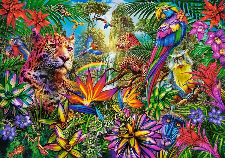 Castorland Puzzle Jungle Fashion – 500 Teile Puzzle.