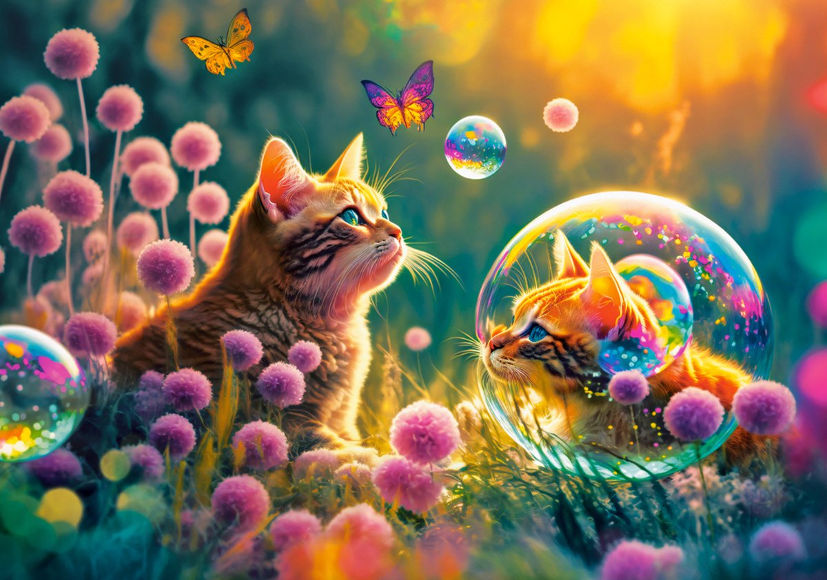 Castorland-Puzzle „Morgen magischer“ – 500 Teile.