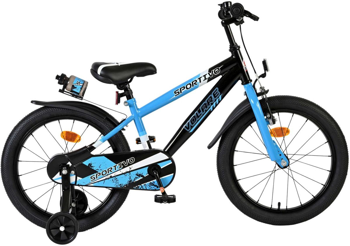Volare Sportivo Kinderbike Jungen 18 Zoll blau schwarz