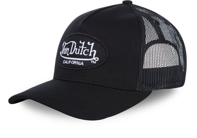 Von Dutch – Snapback Trucker Cap Lofb B | Einheitsgröße | verstellbar | Schnappverschluss - schwarz