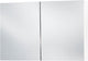 Differnz Somero Spiegelschrank FSC 100 cm Hochglanz weiß