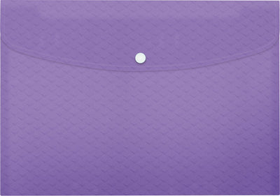 Esselte Colour'breeze A4-Projektmappe – transparente Kunststoffmappe zur Aufbewahrung von Papieren – 3er-Set – Lavendel