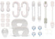 Dooky Safety Kit – komplettes 25-teiliges Babyproof-Set – kindersicheres Zuhause ohne Werkzeug
