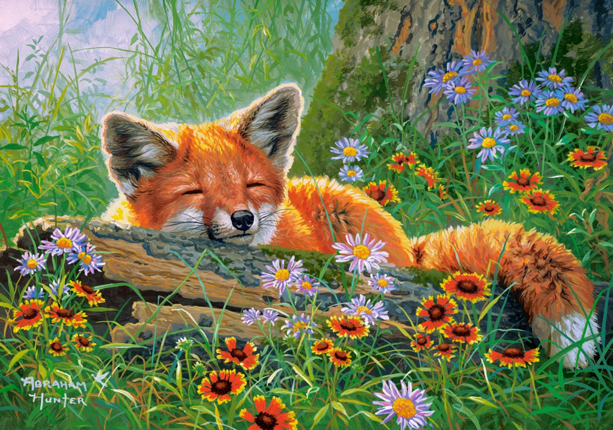Castorland Puzzle Foxy Dreams – 500-teiliges Puzzle.