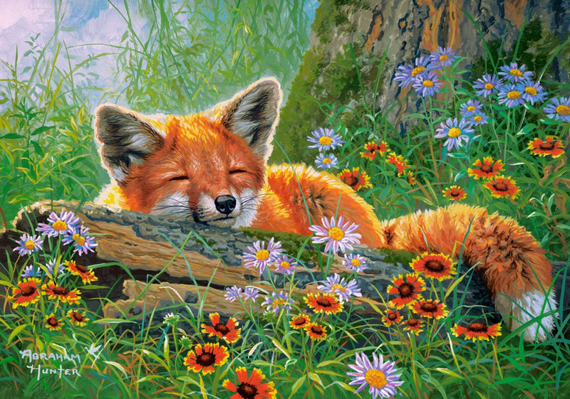 Castorland Puzzle Foxy Dreams – 500-teiliges Puzzle.