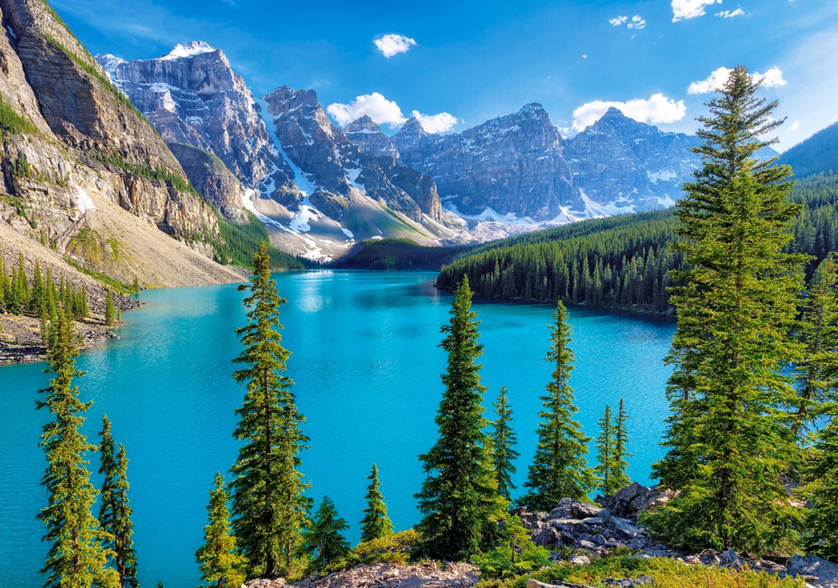 Castorland-Puzzle Moraine Lake Kanada – 500-teiliges Puzzle.