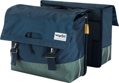 UrbanProof Urban Proof 40L doppelte Fahrradtasche blau grün