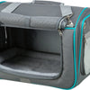 Trixie Reisetasche Vicky Nagetier mit abnehmbarem innerem Kissen grau