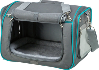 Trixie Reisetasche Vicky Nagetier mit abnehmbarem innerem Kissen grau
