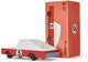 Candylab Toys Candycar World: Racer Red #5 (F195) 8,9x4,1x3cm, Holzdruckguss, magnetisch, in Geschenkbox, 3+