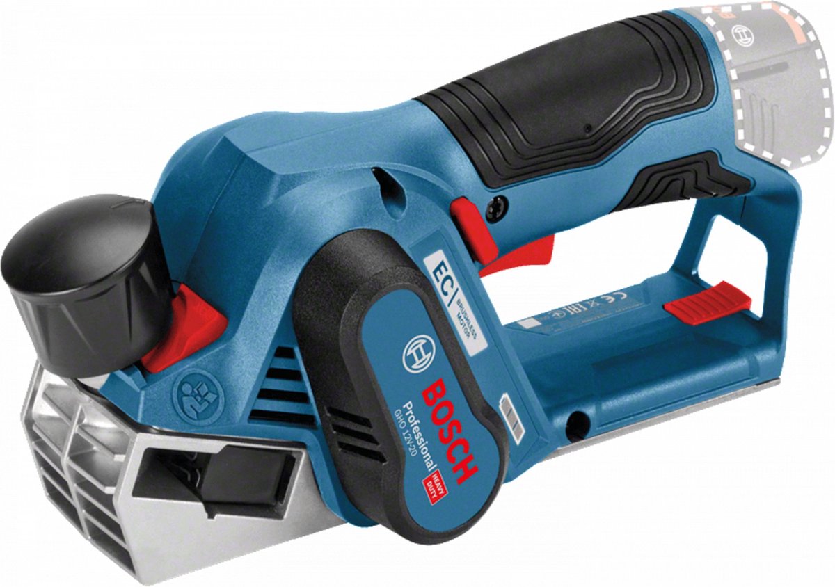 Bosch Gho 12V-20 Akku-Hobel im Karton – 06015a7000