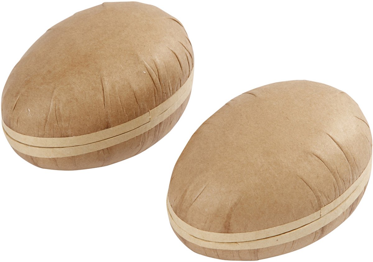 Creativ Company zweiteiliges Ei, L: 12 cm, 2 Stück 1 Box