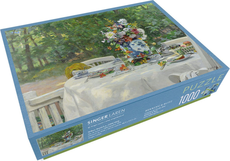 Bekking Blitz – Puzzle – 1.000 Teile – Kunst – nach dem Mittagessen – Willem Steelink Jr. - Sängermuseum Laren
