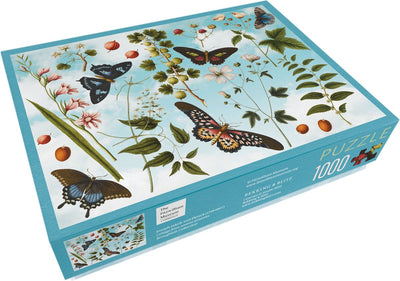 Bekking Blitz – Puzzle – 1.000 Teile – Kunst – Schmetterlinge und Blumen – Collage – Botanik – Joseph Jacob von Plenck – The Fitzwilliam Museum Cambridge