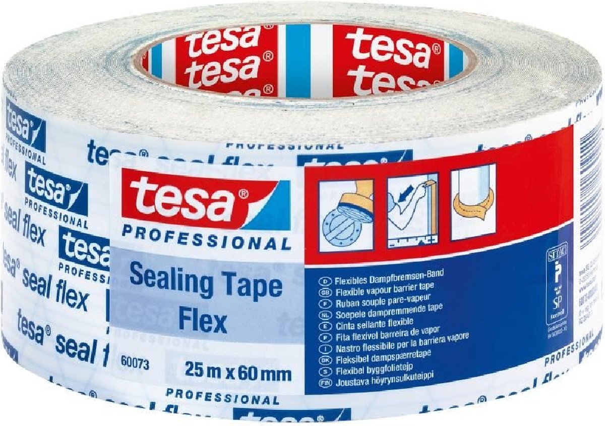 Tesa 60077 Dampfbremsband grün (L x B) 25 m x 50 mm 1 Stück