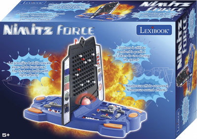 Lexibook nimitz® Force – elektronisches Seeschlachtspiel mit Licht- und Soundeffekten