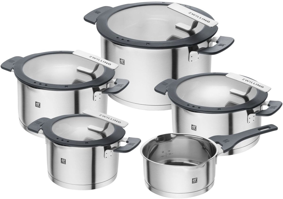 Zwilling Simplify Pfannenset Edelstahl 5-teilig