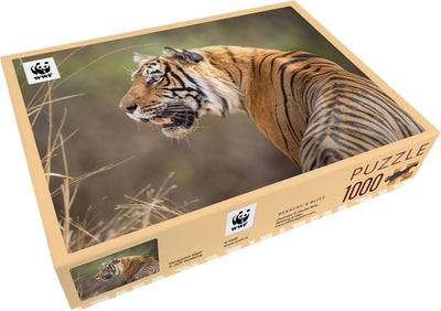 Bekking Blitz – Puzzle – 1.000 Teile – Kunst – Fotokunst – Tiere – Bengalischer Tiger, Jeff Goldberg, World Wildlife Fund