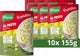 Knorr Spaghetti-Nudelgericht – al Pesto – diese Mahlzeit ist innerhalb von 7 Minuten fertig – 10 x 155 g