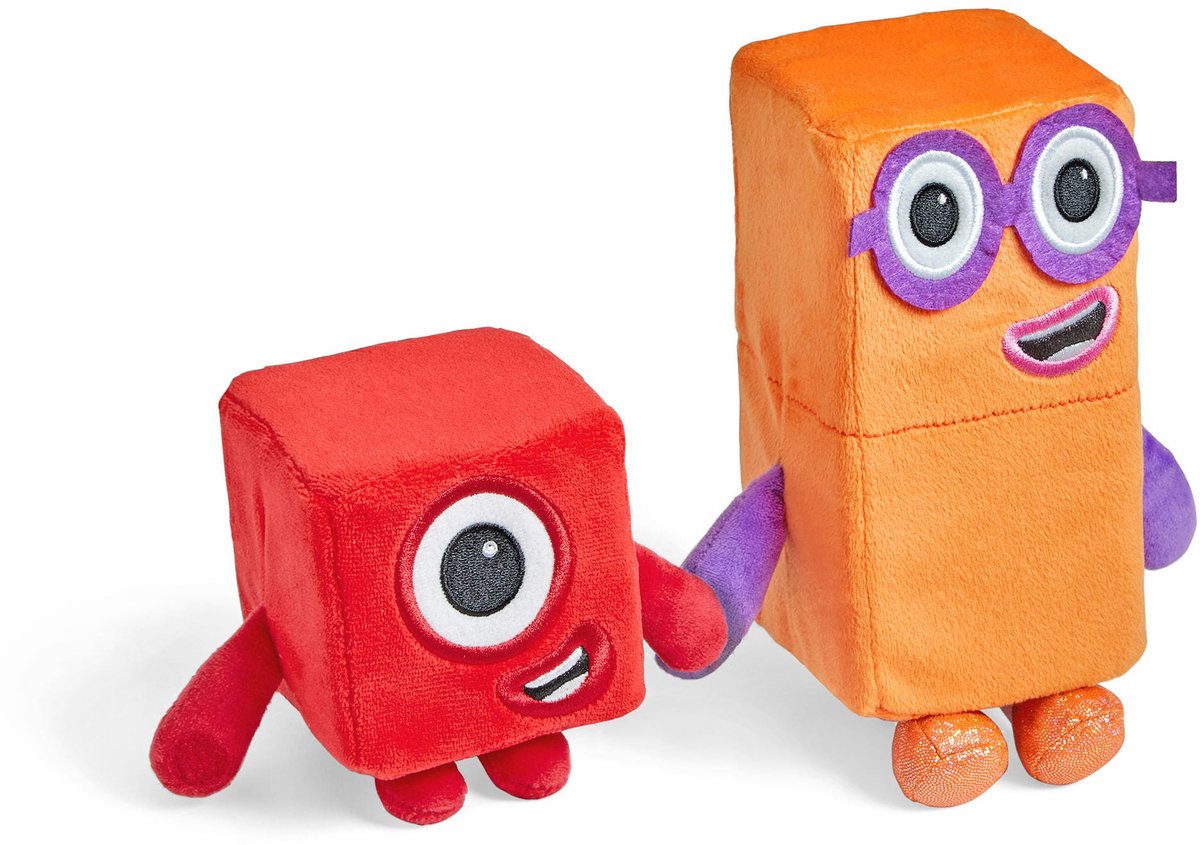 Lernressourcen numberblocks® one two – Kuscheltier-Set – ab 18 Monaten