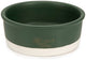 Entworfen von Lotte Joa – Futternapf für Hunde – Keramik – grün – 20 x 20 x 7,5 cm