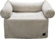 Designed by Lotte Sofakissen gerippt – Hundekissen – Hellgrau – 70x50 cm