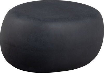 Vtwonen Kieselstein-Beistelltisch – Faserton – Betonoptik – Anthrazit – 31 x 65 x 49 cm