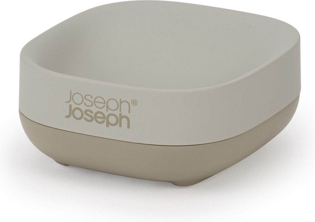 Joseph Joseph schlanker, kompakter Seifenhalter – mattes Ecru