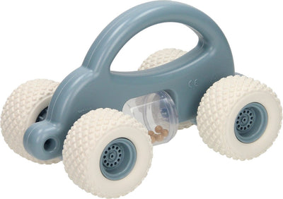 Cavallino Kleinkind-Spielzeugauto mit Rassel – Pastellblau