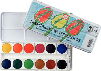 TALENS Transparent Aquarell Paint Set 31mp12
