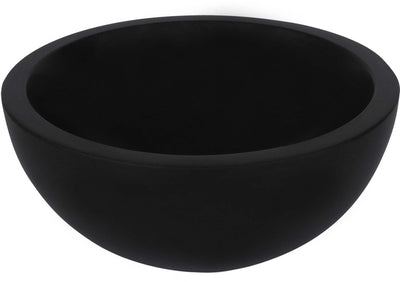 Differnz Flusswaschbecken 25x11,5cm schwarz matt