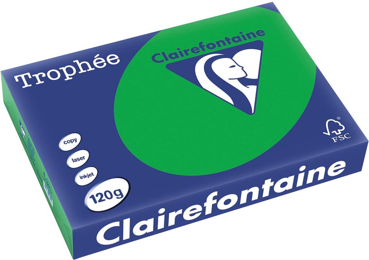 Clairefontaine Trophäe Billardgr A4 120gr 250v