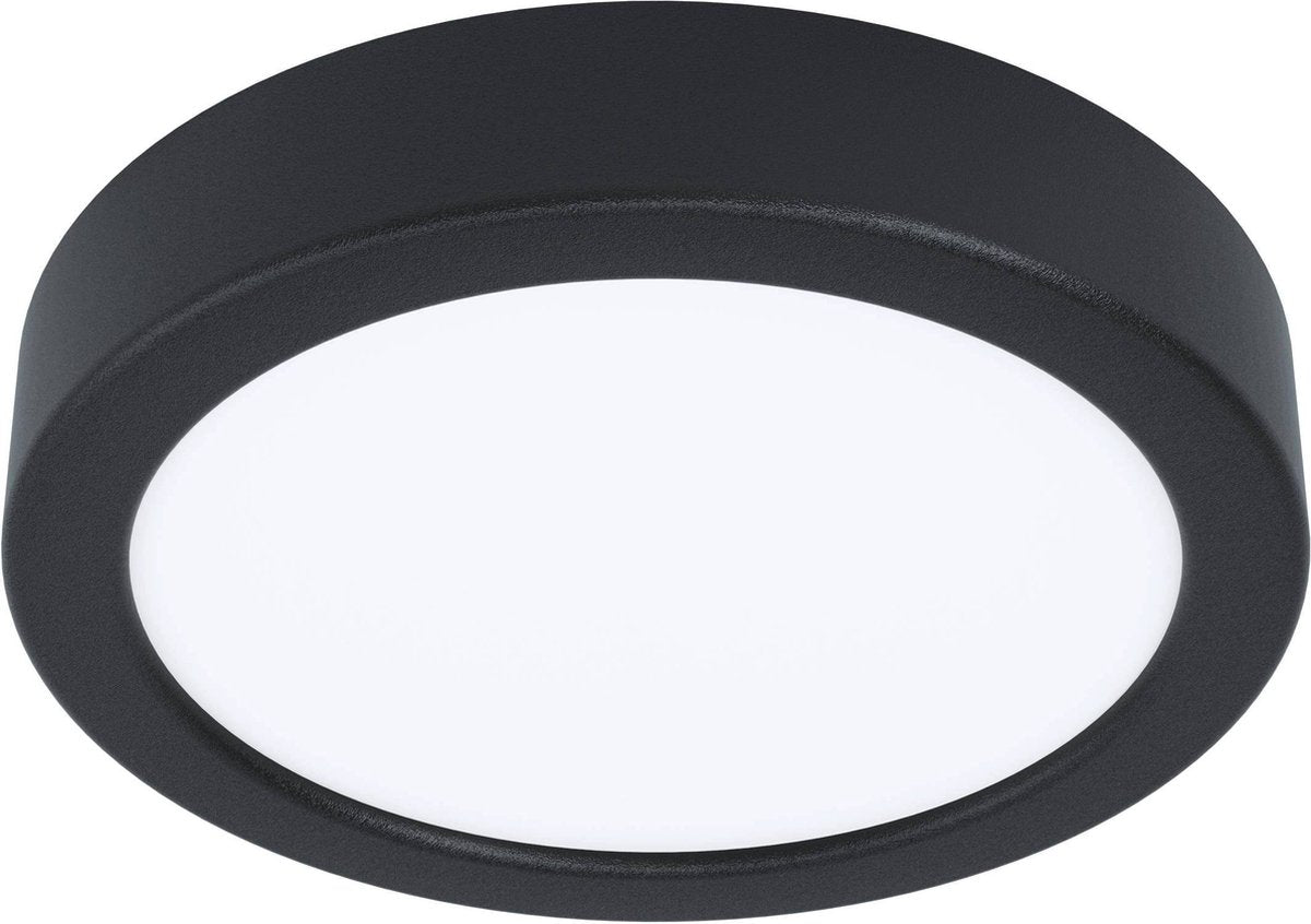 Eglo fueva 5 Aufbauleuchte - LED - ø 16 cm - schwarz - dimmbar