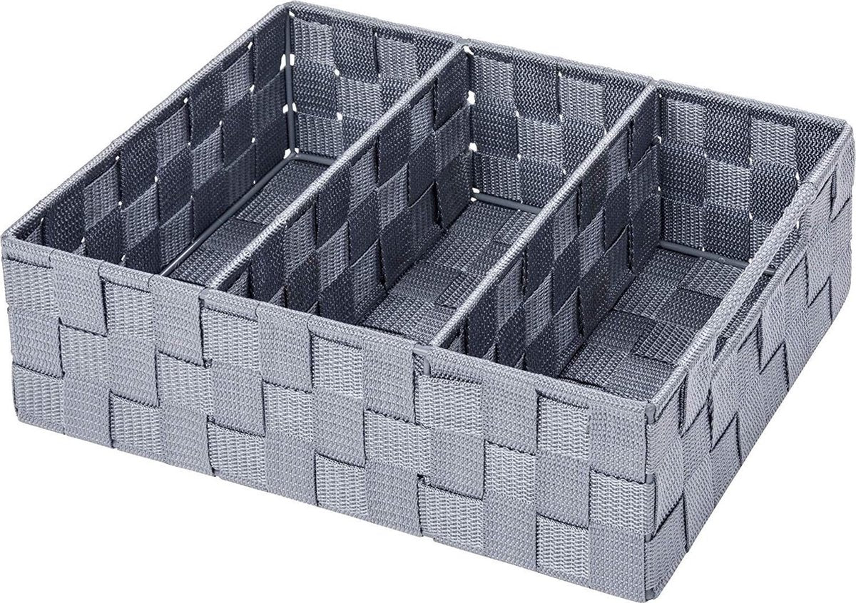 Wenko Organizer Adria 33 cm grau Polypropylen grau