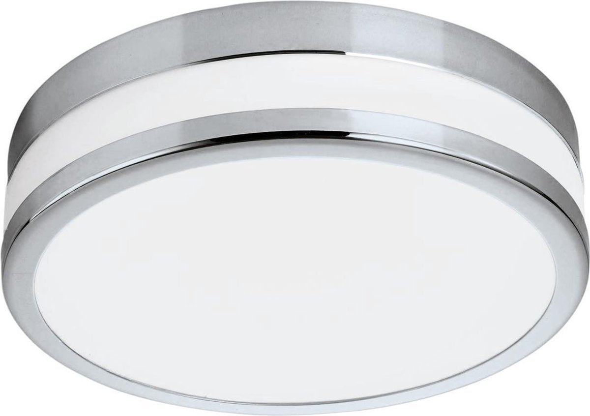 Eglo Batholino LED Palermo - Wand-Deckenleuchte - 1 Licht - ø29,5 cm - Chrom - weiß lackiert
