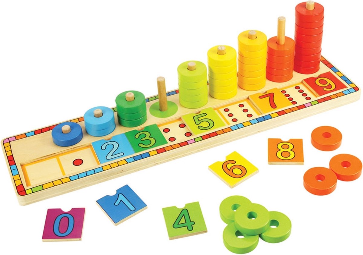 Bigjigs Holzlernspiel, 55dlg.