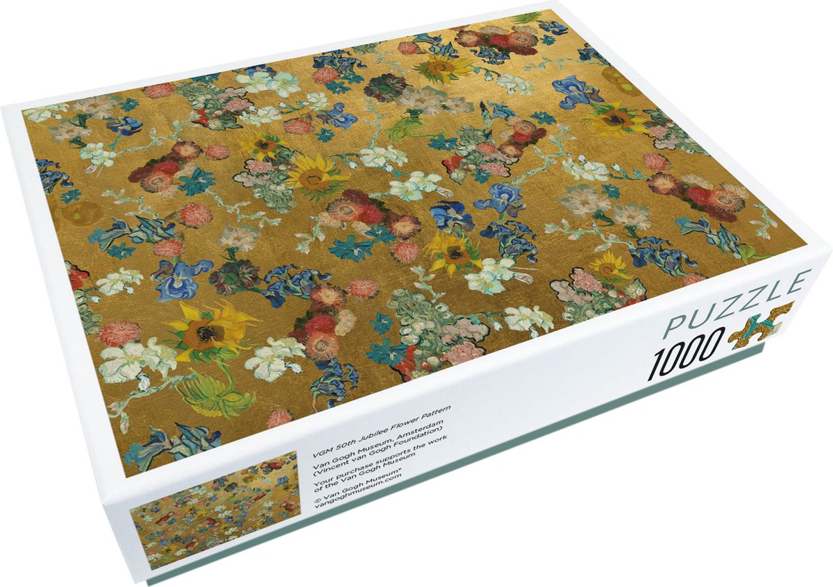 Bekking Blitz – Puzzle – 1.000 Teile – Kunst – Blumen – Blumenstrauß – Vincent Van Gogh – Van Gogh Museum Amsterdam